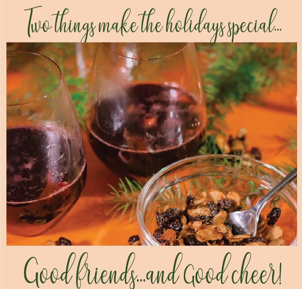 Recipe for a Happy Holiday and a Joyous New Year